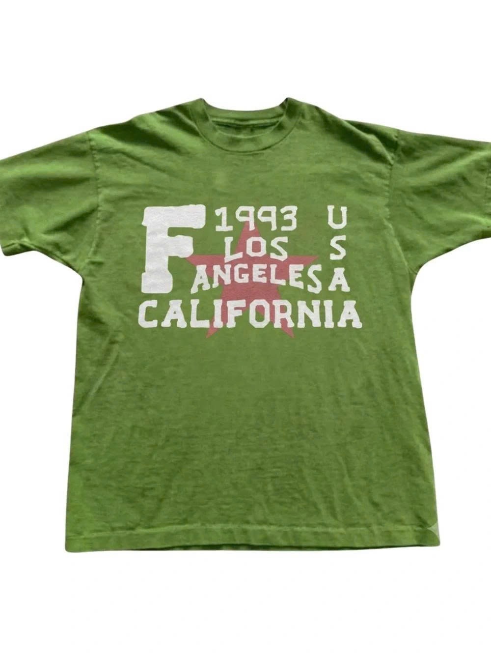 Green Los Angeles California Graphic Tee - Men